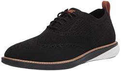 Cole Haan Herren Black Knit Oxford, Schwarz gestrickt, 40 EU von Cole Haan