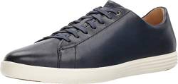 Cole Haan Herren Grand Crosscourt II Sneaker, Marineblaues Leder, brüniert, 43 EU Weit von Cole Haan