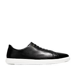 Cole Haan Herren Grand Crosscourt II Sneaker, Schwarz/Weiß, 42.5 EU Weit von Cole Haan