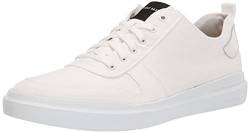 Cole Haan Herren Grandpro Rally Canvas Court Sneaker, Optisches weißes Segeltuch, 42 EU Weit von Cole Haan