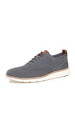 Cole Haan Herren Original Grand Stitchlite Oxfords, Grau (Grey Magnet/Ivory), 43.5 EU von Cole Haan