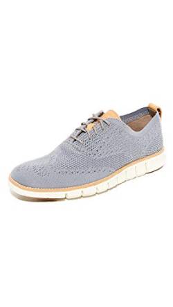 Cole Haan Herren Zerogrand Stitchlite Oxfords, (Ironstone Irnstn Knit/Ivory), 41 EU von Cole Haan