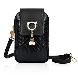 Colexy Kleine Handytasche Damen Umhängetasche Multifunktionale Crossbody Handytasche Geldbörse Smart Wallet mit Verstellbar Schultergurt für Reise Party Handy Einkaufen Ausflug Arbeit von Colexy