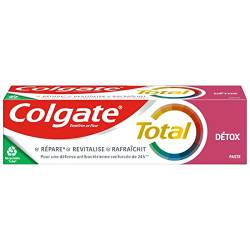 COLGATE - Zahnpasta Colgate Total 24 Stunden Defense Detox – Vollständiger Schutz der Zähne und des Zahnfleisches – repariert – revitalisiert – erfrischt – 75 ml von Colgate