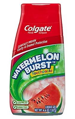 Colgate 199646 Kinder 2 in 1 Zahnpasta und Mundwasser, Wassermelonengeschmack, 28mm x 28mm x 119mm von Colgate