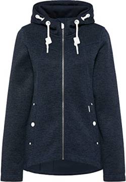 Colina Damen Strickfleecejacke 16313967-CO02, Marine Melange, XS von Colina