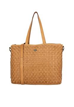 Colina Women's Shopper aus Leder, HELLKAMEL von Colina