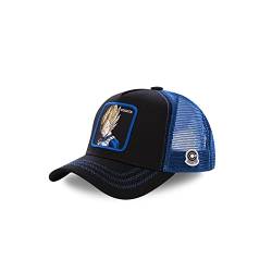 Capslab Vegeta - Trucker Cap - Dragon Ball Z - Black/Blue - One-Size von Collabs