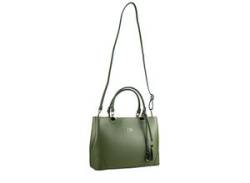 Henkeltasche COLLEZIONE ALESSANDRO "Miami" Gr. B/H/T: 31 cm x 23 cm x 11 cm one size, grün (khaki) Damen Taschen Handtaschen von Collezione Alessandro