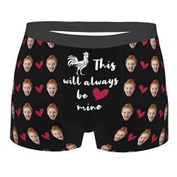 Collienght Personalisierte Boxershorts mit Gesicht, das Wird Immer meins Sein von Collienght