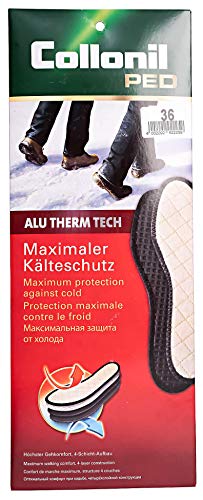 Collonil Alu Therm Tech Damen 99020000380 Damen Einlegesohlen, 21,5 X 4,5 cm, Weiß EU 38 von Collonil