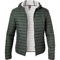 COLMAR Herren Daunenjacke grün Mikrofaser unifarben von Colmar