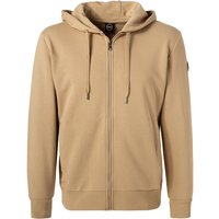 COLMAR Herren Sweatjacke beige Baumwolle unifarben von Colmar