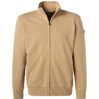 COLMAR Herren Sweatjacke beige Baumwolle unifarben von Colmar