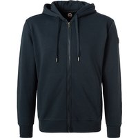 COLMAR Herren Sweatjacke blau Baumwolle unifarben von Colmar