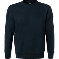 COLMAR Herren Sweatshirt blau Baumwolle unifarben von Colmar