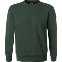 COLMAR Herren Sweatshirt grün Baumwolle unifarben von Colmar
