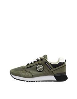 COLMAR Scarpe Uomo Sneaker Travis Sport Bold 052 Suede/Tessuto Military Green US23CO04 41 von Colmar