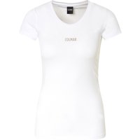 COLMAR T-Shirt, Rundhals-Ausschnitt, Logo-Print, für Damen, blau, M von Colmar