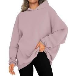 Coloody Kapuzenpullover Damen Oversized Hoodies Sweatshirts Langarm Pullover Herbst Winter Sweatshirt Oberteil Pulli von Coloody