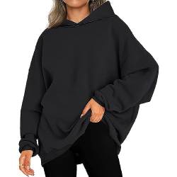 Coloody Kapuzenpullover Damen Oversized Hoodies Sweatshirts Langarm Pullover Herbst Winter Sweatshirt Oberteil Pulli von Coloody