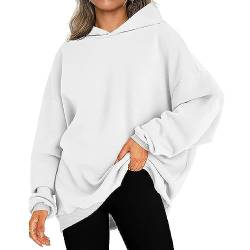 Coloody Kapuzenpullover Damen Oversized Hoodies Sweatshirts Langarm Pullover Herbst Winter Sweatshirt Oberteil Pulli von Coloody