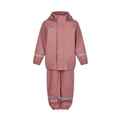 Color Kids Unisex Kinder Rain Set solid PU Regenjacke, Ash Rose, 122 von Color Kids