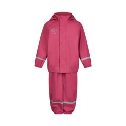 Color Kids Unisex Kinder Rain Set solid PU Regenjacke, Honeysuckle, 110 von Color Kids