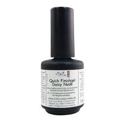 15ml Quick Finish Milchig Rose´2.0. Versiegler ohne Schwitzschicht. Hochglänzender rosa UV-Top Coat von Color Your Nails