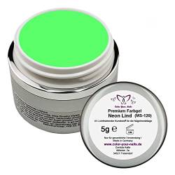 Neon Farbgel Back to the 80er Neon Lind Grün (MS-120)- HEMA FREI von Color Your Nails