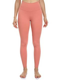 Colorfulkoala Damen Leggings, Korallenpink, M von Colorfulkoala