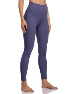 Colorfulkoala Damen Yogahose mit hoher Taille, Buttery Soft - Blau - Klein von Colorfulkoala