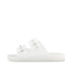 Colors of California Damen Flat Mules White 38 None None von Colors of California