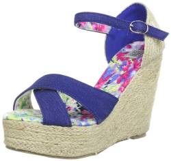 Colors of California HC.JWEDGE012, Damen Sandalen, Blau (Jeans DEN), EU 39 von Colors of California