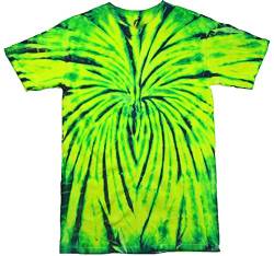 Colortone T-Shirt für Jugendliche und Erwachsene mit Batikfärbung. - - Klein von Colortone