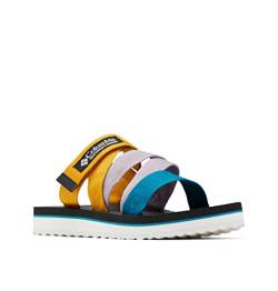 Columbia Alava Slide Sandalen für Damen, Gelb (Golden Yellow x Snowcap), 40 EU von Columbia