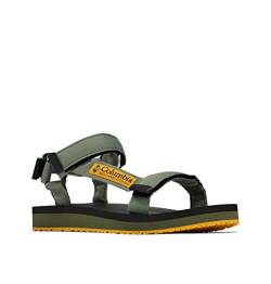 Columbia Breaksider Sandal Sandalen für Herren, Grün (Mosstone x Golden Yellow), 41 EU von Columbia