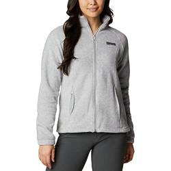 Columbia Damen Benton Springs Fleecejacke, Cirrus Grey Heather, X-Large Petite von Columbia