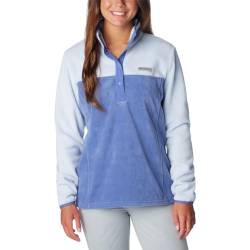 Columbia Damen Benton Springs Half Snap Pullover, Eve/Whisper, Large von Columbia