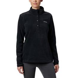 Columbia Damen Benton Springs Half Snap Pullover Fleecejacke, Schwarz, 3X von Columbia