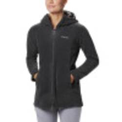 Columbia Damen Benton Springs II Long Hoodie Fleecejacke, Dunkelgrau meliert, Medium von Columbia