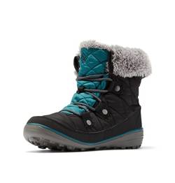 Columbia Damen Heavenly Shorty Omni-Heat Schneestiefel, Black Deep Water, 38 EU von Columbia