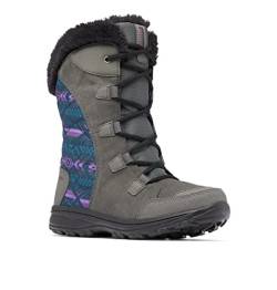 Columbia Damen Ice Maiden II Schneestiefel, Grill/Dunkler Lavendel, 36 EU von Columbia