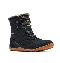 Columbia Damen Minx Shorty Iii Schneestiefel, Schwarz, Khaki II, 40 EU Weit von Columbia