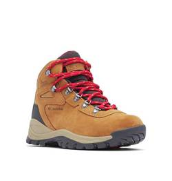 Columbia Damen Newton Ridge Plus Waterproof Amped Wanderstiefel, Elk Mountain Red, 40.5 EU Weit von Columbia