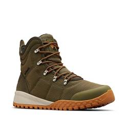 Columbia Fairbanks WP Omni-Heat wasserdichte Schneestiefel für Herren, Grün (Nori x Canyon Gold), 40.5 EU von Columbia