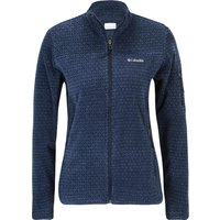 Columbia Fleecejacke, Logo-Stickerei, für Damen, blau, M von Columbia