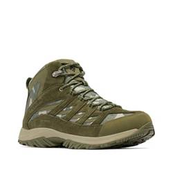 Columbia Herren Crestwood Mid Waterproof Wanderschuh, Nori, Schwarz, 44.5 EU von Columbia