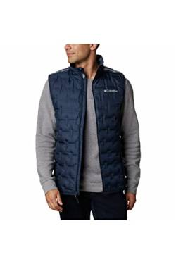 Columbia Herren Delta Ridge Daunenweste, Blau, X-Large von Columbia