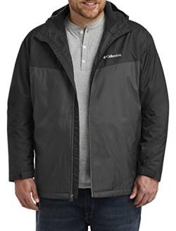 Columbia Herren Glennaker Faux Sherpa gefütterte Jacke Regenjacke, Schwarz, Hai, 4X von Columbia